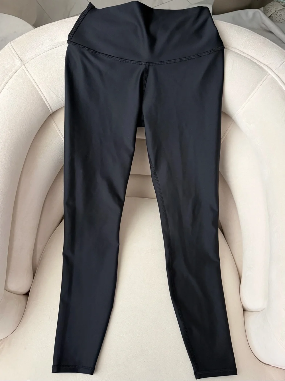 ALO Yoga Sculpt Black High-Waist Leggings